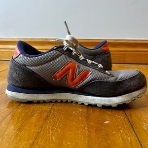 New balance 501 sneakers grey pink